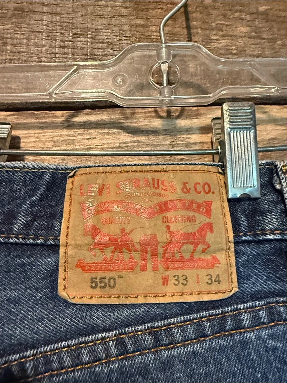 💚💰BOGO FREE Levi’s 550 Men’s Jeans 33x34
